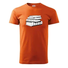 Knihy čiernobiele na sebe