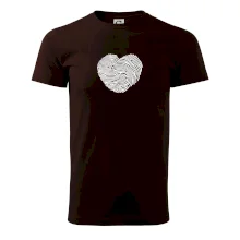 Odtlačok prsta srdce Odtlačok prsta srdce