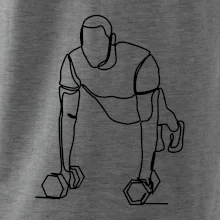 Tréner fitness jedným ťahom Tréner fitness jedným ťahom