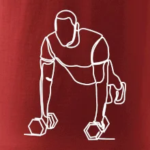 Tréner fitness jedným ťahom