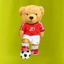 Futbalista medvedík číslo