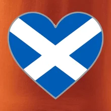 Škótske srdce na prsník