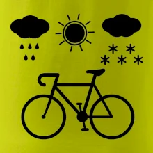Cyklista za každého počasia Cyklista za každého počasia