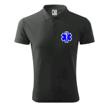 Rescue - Hviezda na prsníku + nápis na chrbte Rescue - Hviezda na prsníku + nápis na chrbte