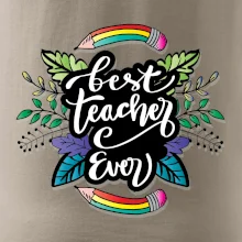 Farebné ceruzky best teacher ever