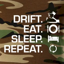 Drift Eat Sleep Repeat Drift Eat Sleep Repeat