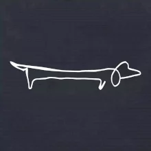 Jazvečík - kreslený Jazvečík - kreslený