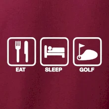 Eat sleep golf