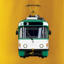 T3R SLF čelo tramvaje linka 3