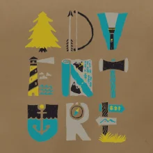 Adventure font