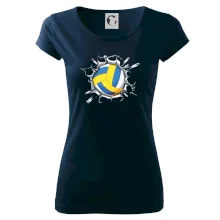 Volejbal lopta v triku Volejbal lopta v triku