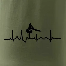 EKG tanec - na rukách