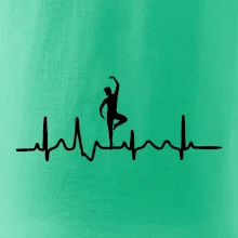EKG tanečník muž