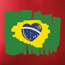 Brazília vlajka srdca