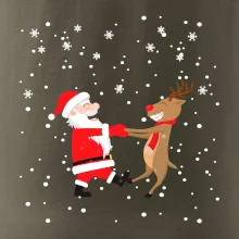 Tancujúci Santa a sob