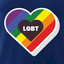 LGBT srdce dúhové