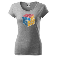 Rubikova kocka kreslená