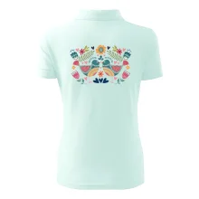 Folklór - dva farebné vtáčiky