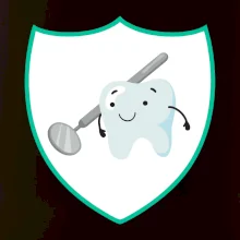 Zúbok na prsníku - zrkadlo