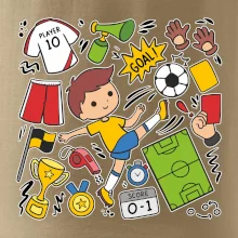 Malý futbalista ikony Malý futbalista ikony