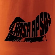 Lhasa Apso nápis v tele