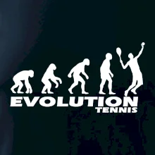 Evolúcia tenis chlapec