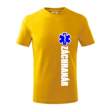 Nápis Záchranár + hviezda