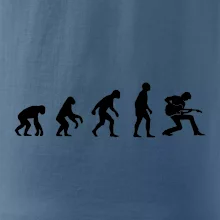 Evolúcia gitarista - kľačiaci