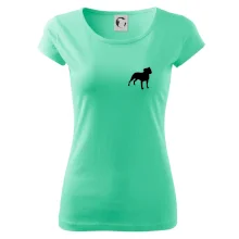 Americký stafordšírsky teriér Na prsníku