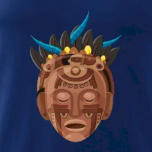 Mayová maska hnedá