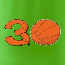 Basketball okrúhle narodeniny 30