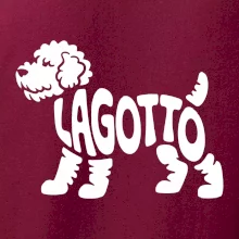Lagotto nápis v tele