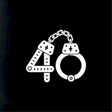 Narodeninové tričko pre policajta - putá 40