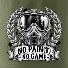 No Paint, No Game – motív s maskou