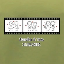 Svadobný deň - váš nápis (Hana-creative)