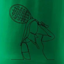 Tenistka jedným ťahom