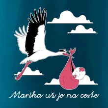 Dievčatko už je na ceste - Vaše meno Dievčatko už je na ceste - Vaše meno