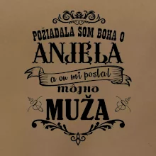 Požiadala som Boha o anjela a on mi poslal môjho muža