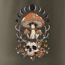 Goblincore magical mushroom