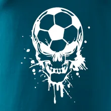 Fotbal lebka splash Fotbal lebka splash
