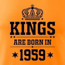 Kings are born in 1959