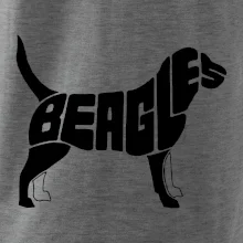 Bígl - nápis v tele Bígl - nápis v tele