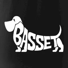 Basset nápis v tele