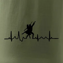 EKG tanec - tancujúca dvojica