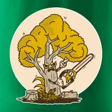 Strom drevorubač Strom drevorubač