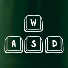 WASD klávesy - prso
