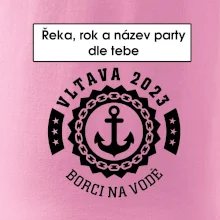 K vode - kotva (vlastný nápis)