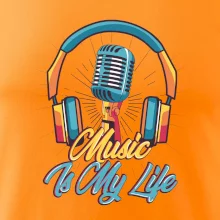 Music is my life slúchadlá Music is my life slúchadlá