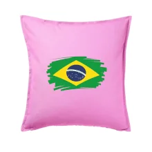 Brazília vlajka štetkou