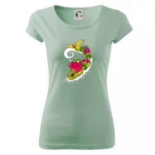 Milkshake vlak kreslený